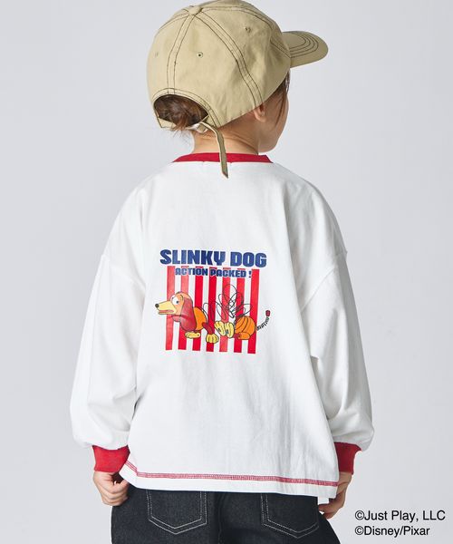 pairmanon 【トイ・ストーリー】ユニセックス バックプリント長袖Tシャツ ホワイト ユニセックスインナー_PM ペアマノン 589042 and ST アンドエスティ(旧ドットエスティ) pairmanon 【トイ・ストーリー】ユニセックス バックプリント長袖Tシャツ ホワイト ユニセックスインナー_PM ペアマノン 589042 and ST アンドエスティ(旧ドットエスティ)