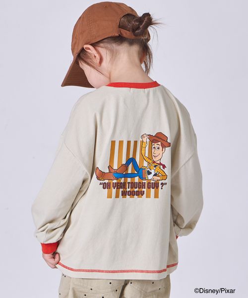 pairmanon 【トイ・ストーリー】ユニセックス バックプリント長袖Tシャツ ライトベージュ ユニセックスインナー_PM ペアマノン 589042 and ST アンドエスティ(旧ドットエスティ) pairmanon 【トイ・ストーリー】ユニセックス バックプリント長袖Tシャツ ライトベージュ ユニセックスインナー_PM ペアマノン 589042 and ST アンドエスティ(旧ドットエスティ)