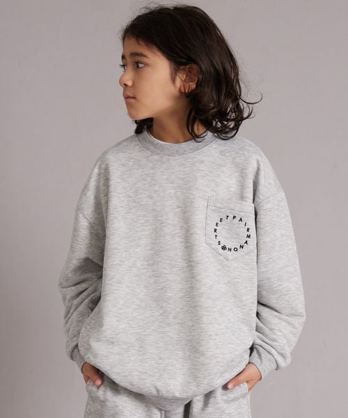 pairmanon 【マルチファンクション】【セットアップ可】裏毛 スウェット【PAIRMANON STREET】 ライトグレー ボーイズインナー_PS ペアマノン 590950 and ST アンドエスティ(旧ドットエスティ) pairmanon 【マルチファンクション】【セットアップ可】裏毛 スウェット【PAIRMANON STREET】 ライトグレー ボーイズインナー_PS ペアマノン 590950 and ST アンドエスティ(旧ドットエスティ)