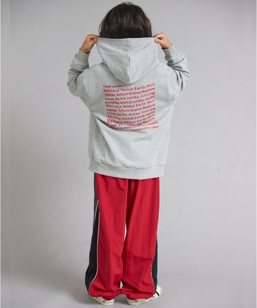 pairmanon 裏毛 スウェット アソートプリント パーカー【PAIRMANON STREET】 ライトグレー ボーイズインナー_PS ペアマノン 597447 and ST アンドエスティ(旧ドットエスティ) pairmanon 裏毛 スウェット アソートプリント パーカー【PAIRMANON STREET】 ライトグレー ボーイズインナー_PS ペアマノン 597447 and ST アンドエスティ(旧ドットエスティ)