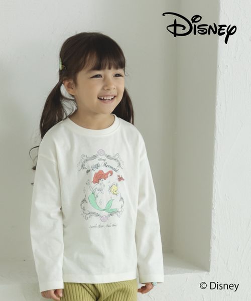 Disney】【ディズニー】キャラクタープリント 長袖Tシャツ | [公式