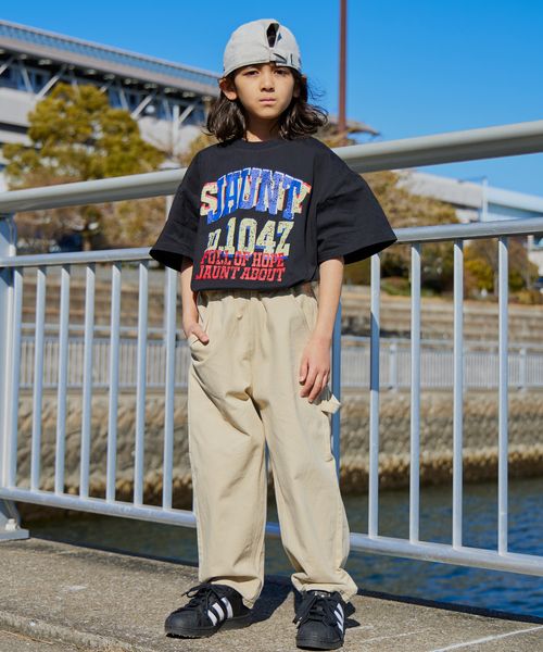 pairmanon 【PAIRMANON STREET】ペインター ワーク パンツ ライトベージュ ボーイズボトムス_PS ペアマノン 979854 and ST アンドエスティ(旧ドットエスティ) pairmanon 【PAIRMANON STREET】ペインター ワーク パンツ ライトベージュ ボーイズボトムス_PS ペアマノン 979854 and ST アンドエスティ(旧ドットエスティ)