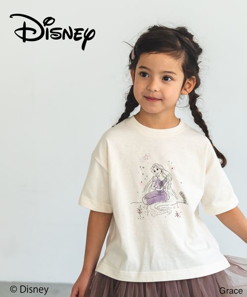 プレミアムコットン100】【Disney】【ディズニー】半袖プリントTシャツ