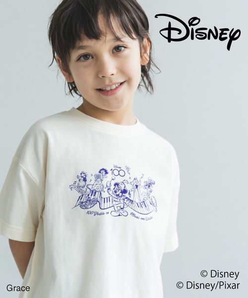 【プレミアムコットン100】【Disney】【ディズニー】半袖プリントTシャツ １４０