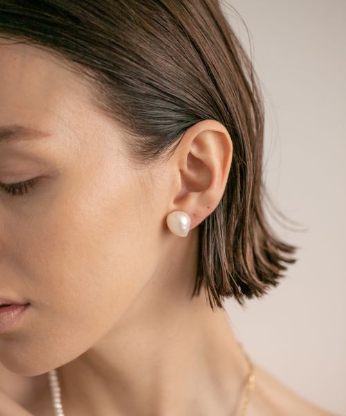 はございま バロックパールネックレスパープルの通販 by pure la luce ...