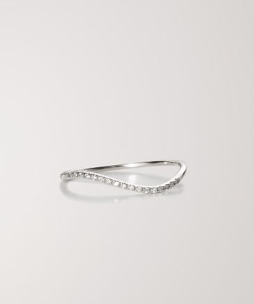 【Briller】 K10ウェーブダイヤモンドリング | [公式]パティエラ（PAS TIERRA）通販