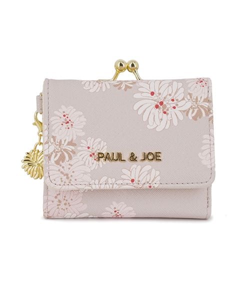 PAUL & JOE クリザンテーム・ラメプリント 口金ミニ財布 ライトベージュ ウィメンズグッズ ポールアンドジョー 601155 and ST アンドエスティ(旧ドットエスティ) PAUL & JOE クリザンテーム・ラメプリント 口金ミニ財布 ライトベージュ ウィメンズグッズ ポールアンドジョー 601155 and ST アンドエスティ(旧ドットエスティ)