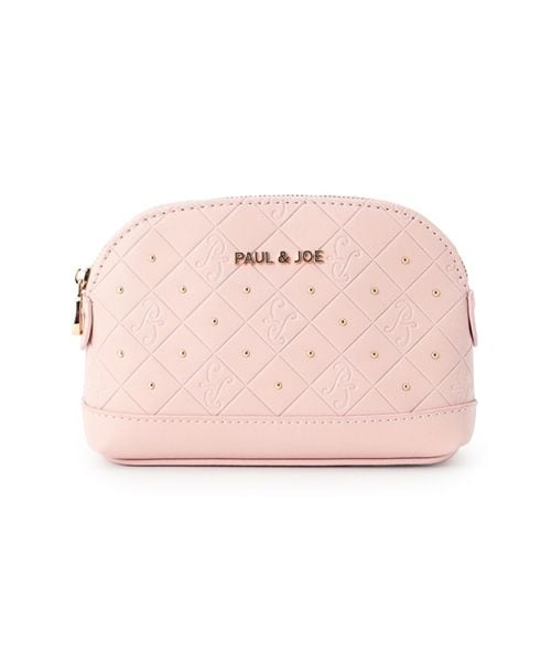 PAUL & JOE エンボス ポーチ ピンク ウィメンズグッズ ポールアンドジョー 601159 and ST アンドエスティ(旧ドットエスティ) PAUL & JOE エンボス ポーチ ピンク ウィメンズグッズ ポールアンドジョー 601159 and ST アンドエスティ(旧ドットエスティ)