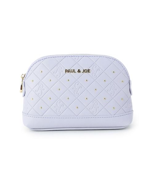 PAUL & JOE エンボス ポーチ ライトブルー ウィメンズグッズ ポールアンドジョー 601159 and ST アンドエスティ(旧ドットエスティ) PAUL & JOE エンボス ポーチ ライトブルー ウィメンズグッズ ポールアンドジョー 601159 and ST アンドエスティ(旧ドットエスティ)