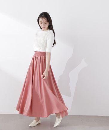 ゴムシャーリングギャザースカート 26SS | [公式]PROPORTION BODY