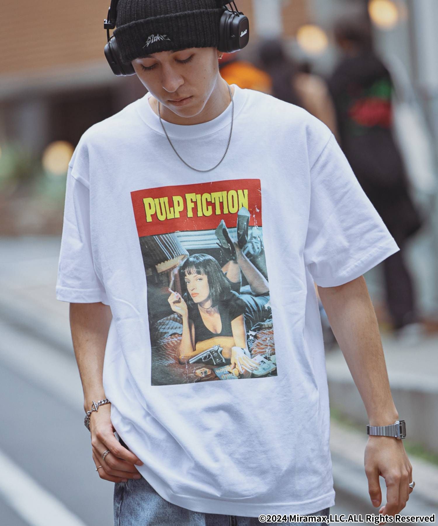 【PULP FICTION】ムービーグラフィックフォト/ロックバンドTシャツ