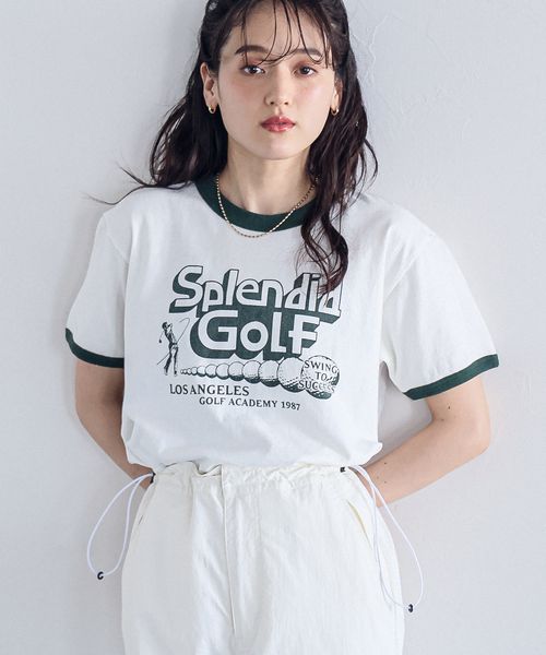 RAGEBLUE 【WOMENS】GOOD ROCK SPEED/リンガーコンパクトTシャツ ホワイト FREE ウィメンズインナー レイジブルー 111942 and ST アンドエスティ(旧ドットエスティ) RAGEBLUE 【WOMENS】GOOD ROCK SPEED/リンガーコンパクトTシャツ ホワイト FREE ウィメンズインナー レイジブルー 111942 and ST アンドエスティ(旧ドットエスティ)