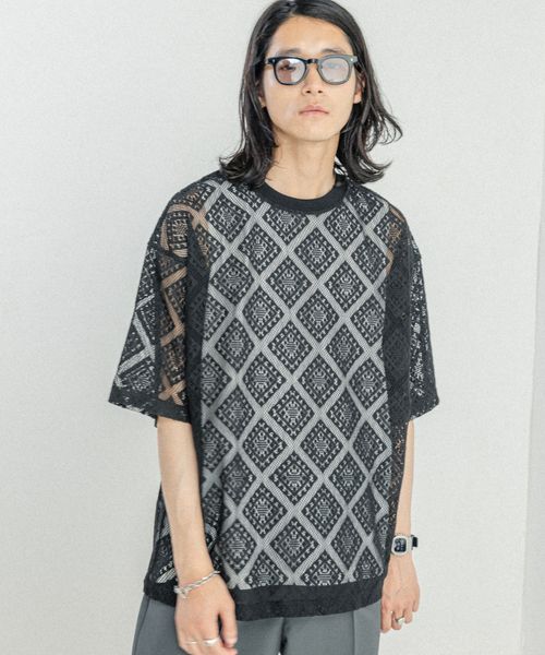 RAGEBLUE メッシュジャガード/プルオーバークルーネックTシャツ ブラック M メンズインナー レイジブルー 113210 and ST アンドエスティ(旧ドットエスティ) RAGEBLUE メッシュジャガード/プルオーバークルーネックTシャツ ブラック M メンズインナー レイジブルー 113210 and ST アンドエスティ(旧ドットエスティ)