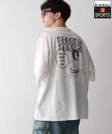 SIGNAL SPORTS】バックフォトプリント/オーバーサイズTシャツ | [公式 