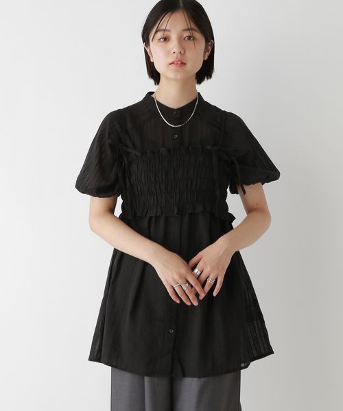 RAGEBLUE 【WOMENS】3WAY/ビスチェセットシャツチュニック ナチュラル FREE ウィメンズインナー レイジブルー 126531 and ST アンドエスティ(旧ドットエスティ) RAGEBLUE 【WOMENS】3WAY/ビスチェセットシャツチュニック ナチュラル FREE ウィメンズインナー レイジブルー 126531 and ST アンドエスティ(旧ドットエスティ)
