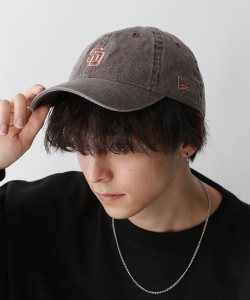 RAGEBLUE 【NEW ERA/ニューエラ】MLB/ウォッシュドキャップ ブラウン FREE メンズグッズ レイジブルー 130644 and ST アンドエスティ(旧ドットエスティ) RAGEBLUE 【NEW ERA/ニューエラ】MLB/ウォッシュドキャップ ブラウン FREE メンズグッズ レイジブルー 130644 and ST アンドエスティ(旧ドットエスティ)