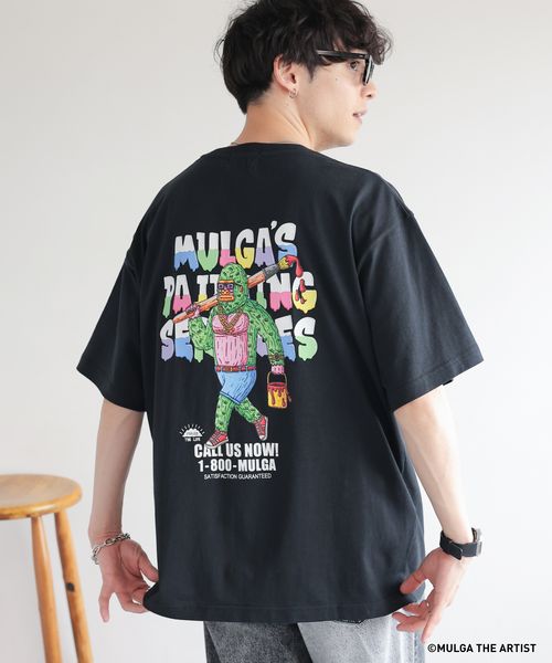 MULGA THE LIFE】コラボ/バックプリントオーバーサイズTシャツ | [公式]レイジブルー（RAGEBLUE）通販