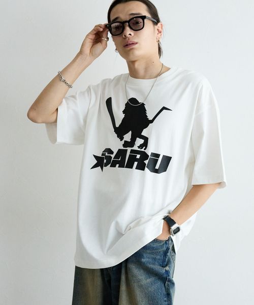 RAGEBLUE 【TOKYO TRIBE】コラボプリント/オーバーサイズTシャツ ホワイト L メンズインナー レイジブルー 132610 and ST アンドエスティ(旧ドットエスティ) RAGEBLUE 【TOKYO TRIBE】コラボプリント/オーバーサイズTシャツ ホワイト L メンズインナー レイジブルー 132610 and ST アンドエスティ(旧ドットエスティ)