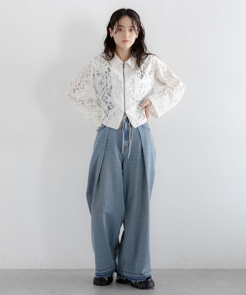 WOMENS】Wジップ/レースショートシャツ | [公式]レイジブルー