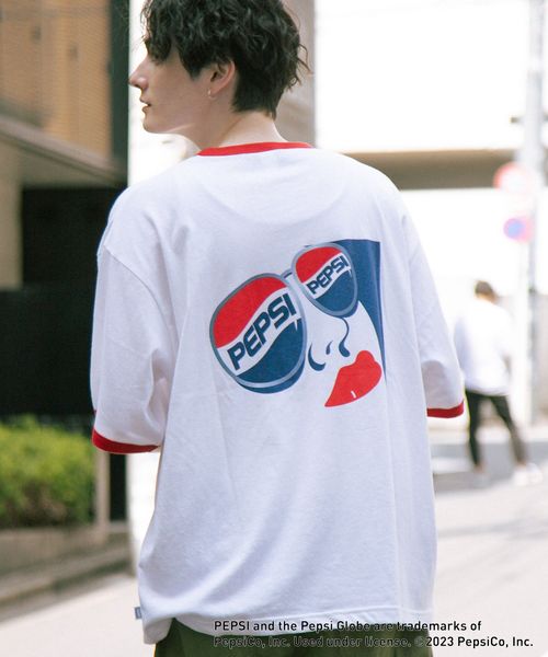 激レア DSQUARED2 PEPSI コラボTシャツ リンガーT XLサイズ - Tシャツ