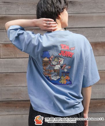 新品 S/S スワロウテイル ラブラット シネマフォト プリントTシャツ-