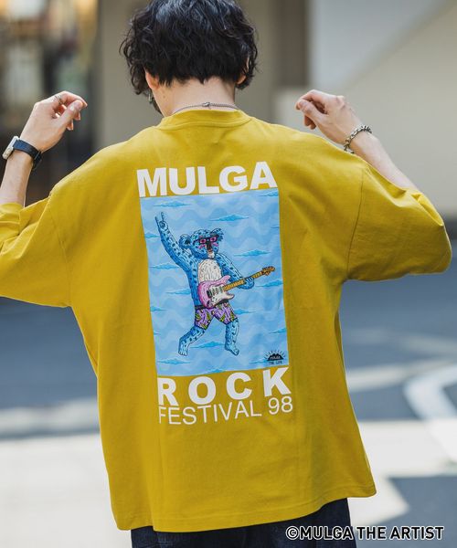 MULGA THE LIFE】コラボバックプリントフェスTシャツ [公式]レイジブルー（RAGEBLUE）通販