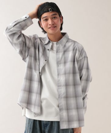 Maison MIHARA YASUHIRO: ブルー チェック シャツ | SSENSE 日本