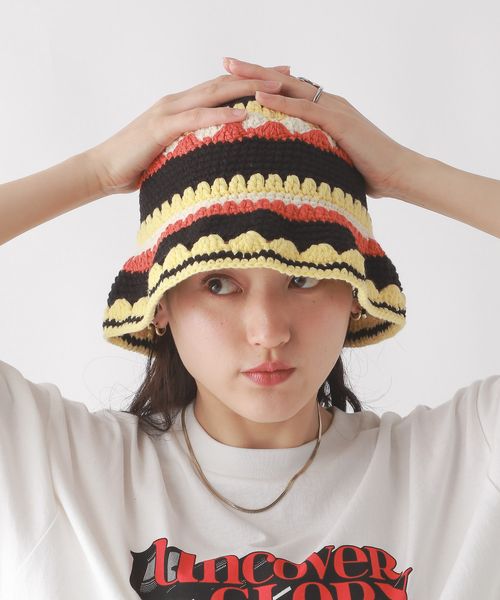 RAGEBLUE 【UNISEX】NEW ERA/クロシェハット オレンジ FREE ウィメンズグッズ レイジブルー 254181 and ST アンドエスティ(旧ドットエスティ) RAGEBLUE 【UNISEX】NEW ERA/クロシェハット オレンジ FREE ウィメンズグッズ レイジブルー 254181 and ST アンドエスティ(旧ドットエスティ)