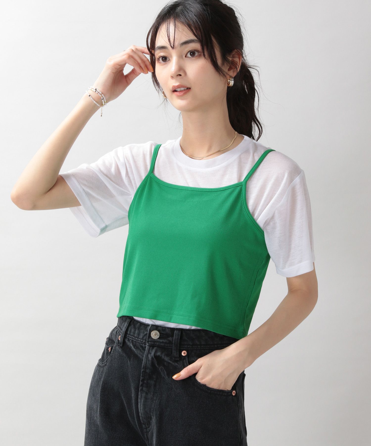 Womens キャミセットシアーtシャツ 公式 レイジブルー Rageblue 通販