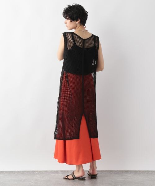 先行予約 Womens 2wayスリットメッシュノースリワンピース 公式 レイジブルー Rageblue 通販