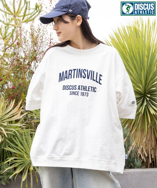 RAGEBLUE 【WOMENS】DISCUS/ディスカス カレッジBIGTシャツ ホワイト FREE ウィメンズインナー レイジブルー 284497 and ST アンドエスティ(旧ドットエスティ) RAGEBLUE 【WOMENS】DISCUS/ディスカス カレッジBIGTシャツ ホワイト FREE ウィメンズインナー レイジブルー 284497 and ST アンドエスティ(旧ドットエスティ)