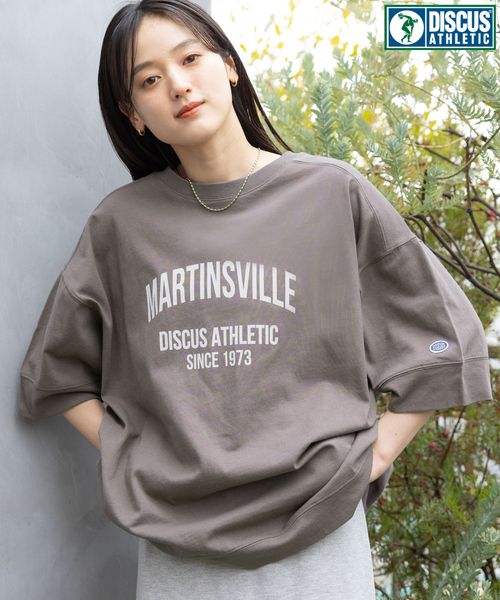 RAGEBLUE 【WOMENS】DISCUS/ディスカス カレッジBIGTシャツ チャコールグレー FREE ウィメンズインナー レイジブルー 284497 and ST アンドエスティ(旧ドットエスティ) RAGEBLUE 【WOMENS】DISCUS/ディスカス カレッジBIGTシャツ チャコールグレー FREE ウィメンズインナー レイジブルー 284497 and ST アンドエスティ(旧ドットエスティ)