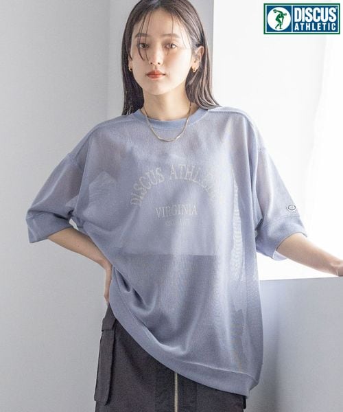 RAGEBLUE 【WOMENS】DISCUS/ディスカス カレッジシアールーズTシャツ ブルー FREE ウィメンズインナー レイジブルー 284499 and ST アンドエスティ(旧ドットエスティ) RAGEBLUE 【WOMENS】DISCUS/ディスカス カレッジシアールーズTシャツ ブルー FREE ウィメンズインナー レイジブルー 284499 and ST アンドエスティ(旧ドットエスティ)