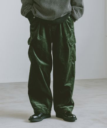 コーデュロイバギーワイドカーゴパンツ | [公式]レイジブルー