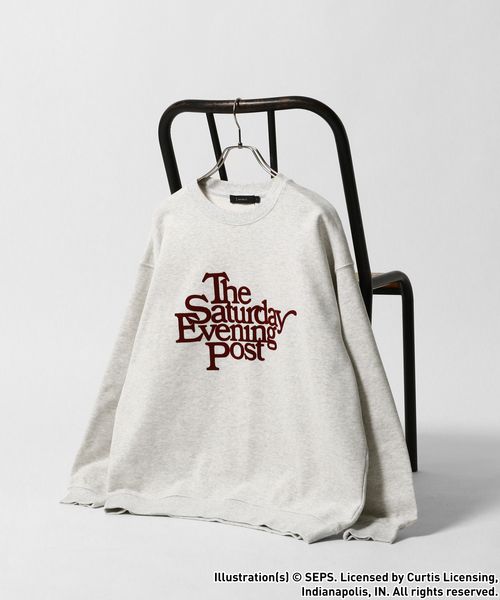 RAGEBLUE 【THE SATURDAY EVENING POST】コラボプリントスウェット ホワイト M メンズインナー レイジブルー 302403 and ST アンドエスティ(旧ドットエスティ) RAGEBLUE 【THE SATURDAY EVENING POST】コラボプリントスウェット ホワイト M メンズインナー レイジブルー 302403 and ST アンドエスティ(旧ドットエスティ)