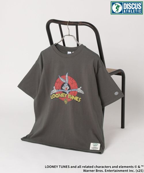 RAGEBLUE 【LOONEYTUNES & GREMLINS/ルーニー・テューンズ&グレムリン】プリントTシャツ チャコールグレー M メンズインナー レイジブルー 320229 and ST アンドエスティ(旧ドットエスティ) RAGEBLUE 【LOONEYTUNES & GREMLINS/ルーニー・テューンズ&グレムリン】プリントTシャツ チャコールグレー M メンズインナー レイジブルー 320229 and ST アンドエスティ(旧ドットエスティ)