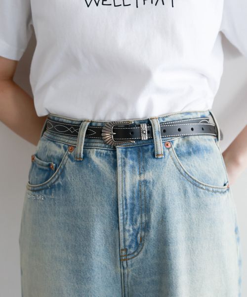 RAGEBLUE 【WOMENS】ヴィンテージライク/刺繍ウエスタンベルト ホワイト FREE ウィメンズグッズ レイジブルー 320633 and ST アンドエスティ(旧ドットエスティ) RAGEBLUE 【WOMENS】ヴィンテージライク/刺繍ウエスタンベルト ホワイト FREE ウィメンズグッズ レイジブルー 320633 and ST アンドエスティ(旧ドットエスティ)