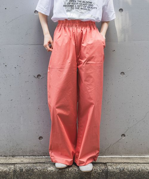RAGEBLUE 【WOMENS】<セットアップ対応>DICKIES/ディッキーズ コットンダンプワイドパンツ オレンジ L ウィメンズボトムス レイジブルー 323415 and ST アンドエスティ(旧ドットエスティ) RAGEBLUE 【WOMENS】<セットアップ対応>DICKIES/ディッキーズ コットンダンプワイドパンツ オレンジ L ウィメンズボトムス レイジブルー 323415 and ST アンドエスティ(旧ドットエスティ)