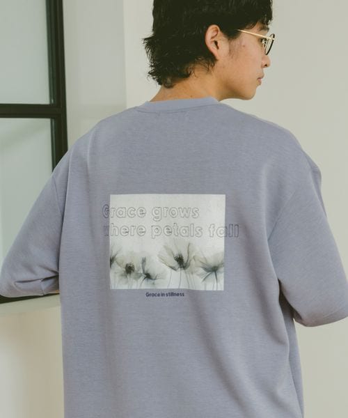 RAGEBLUE <追加予約>フラワーフォトプリント/オーバーサイズポンチTシャツ ライトブルー M メンズインナー レイジブルー 324120 and ST アンドエスティ(旧ドットエスティ) RAGEBLUE <追加予約>フラワーフォトプリント/オーバーサイズポンチTシャツ ライトブルー M メンズインナー レイジブルー 324120 and ST アンドエスティ(旧ドットエスティ)