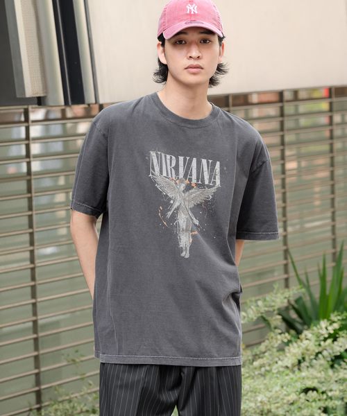 RAGEBLUE 【GOOD ROCK SPEED】ヴィンテージライク/バンドTシャツ チャコールグレー XL メンズインナー レイジブルー 325511 and ST アンドエスティ(旧ドットエスティ) RAGEBLUE 【GOOD ROCK SPEED】ヴィンテージライク/バンドTシャツ チャコールグレー XL メンズインナー レイジブルー 325511 and ST アンドエスティ(旧ドットエスティ)
