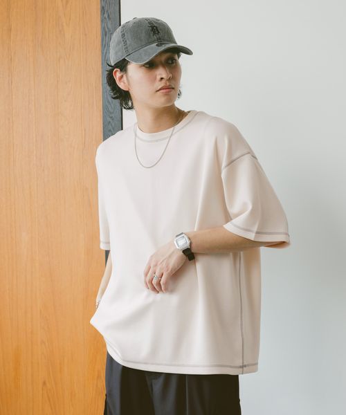 RAGEBLUE カラーステッチ/ポンチTシャツ ホワイト L メンズインナー レイジブルー 325601 and ST アンドエスティ(旧ドットエスティ) RAGEBLUE カラーステッチ/ポンチTシャツ ホワイト L メンズインナー レイジブルー 325601 and ST アンドエスティ(旧ドットエスティ)