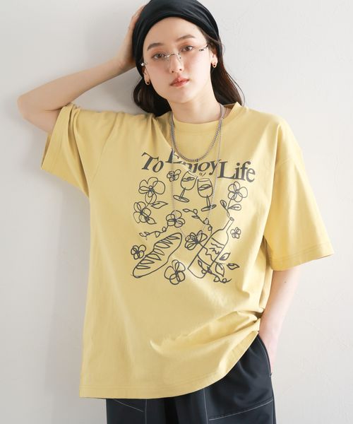 RAGEBLUE 【WOMENS】2サイズ展開/アソートロゴプリントTシャツ イエロー L ウィメンズインナー レイジブルー 325783 and ST アンドエスティ(旧ドットエスティ) RAGEBLUE 【WOMENS】2サイズ展開/アソートロゴプリントTシャツ イエロー L ウィメンズインナー レイジブルー 325783 and ST アンドエスティ(旧ドットエスティ)
