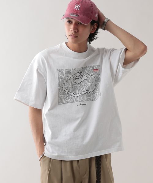 RAGEBLUE 【wakazoo/ワカズー】コラボ/オーバーサイズイラストTシャツ ホワイト FREE メンズインナー レイジブルー 326041 and ST アンドエスティ(旧ドットエスティ) RAGEBLUE 【wakazoo/ワカズー】コラボ/オーバーサイズイラストTシャツ ホワイト FREE メンズインナー レイジブルー 326041 and ST アンドエスティ(旧ドットエスティ)