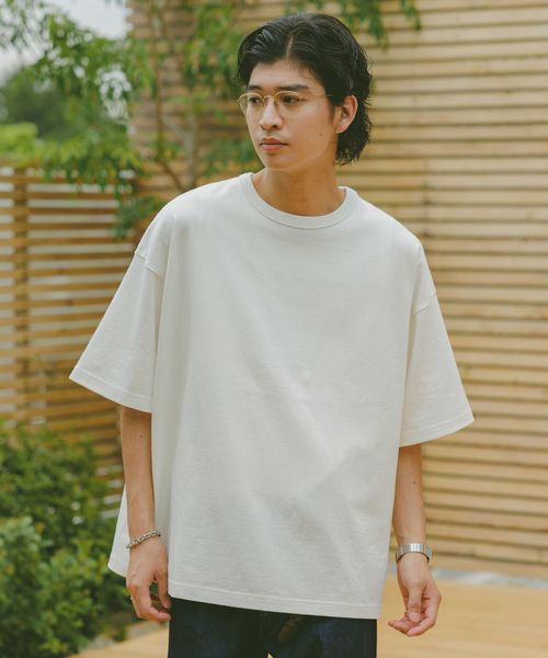 RAGEBLUE 【SIGNAL SPORTS】14s/ワンポイント刺繍オーバーサイズTシャツ ホワイト L メンズインナー レイジブルー 326192 and ST アンドエスティ(旧ドットエスティ) RAGEBLUE 【SIGNAL SPORTS】14s/ワンポイント刺繍オーバーサイズTシャツ ホワイト L メンズインナー レイジブルー 326192 and ST アンドエスティ(旧ドットエスティ)