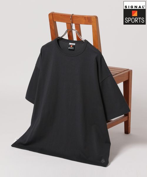 RAGEBLUE 【SIGNAL SPORTS】14s/ワンポイント刺繍オーバーサイズTシャツ チャコールグレー L メンズインナー レイジブルー 326192 and ST アンドエスティ(旧ドットエスティ) RAGEBLUE 【SIGNAL SPORTS】14s/ワンポイント刺繍オーバーサイズTシャツ チャコールグレー L メンズインナー レイジブルー 326192 and ST アンドエスティ(旧ドットエスティ)