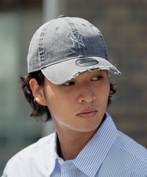 RAGEBLUE 【NEW ERA/ニューエラ】920MLB/ダメージキャップ ブラック FREE メンズグッズ レイジブルー 328006 and ST アンドエスティ(旧ドットエスティ) RAGEBLUE 【NEW ERA/ニューエラ】920MLB/ダメージキャップ ブラック FREE メンズグッズ レイジブルー 328006 and ST アンドエスティ(旧ドットエスティ)