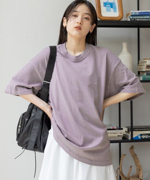 RAGEBLUE 【WOMENS】ロゴ刺繍ピグメントルーズTシャツ その他2 FREE ウィメンズインナー レイジブルー 328979 and ST アンドエスティ(旧ドットエスティ) RAGEBLUE 【WOMENS】ロゴ刺繍ピグメントルーズTシャツ その他2 FREE ウィメンズインナー レイジブルー 328979 and ST アンドエスティ(旧ドットエスティ)
