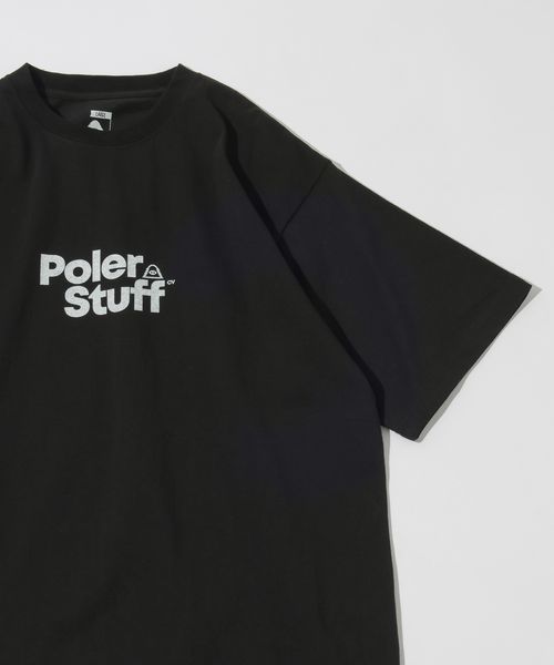 RAGEBLUE 【POLeR/ポーラー】ロゴプリント/オーバーサイズTシャツ ブラック L メンズインナー レイジブルー 329190 and ST アンドエスティ(旧ドットエスティ) RAGEBLUE 【POLeR/ポーラー】ロゴプリント/オーバーサイズTシャツ ブラック L メンズインナー レイジブルー 329190 and ST アンドエスティ(旧ドットエスティ)