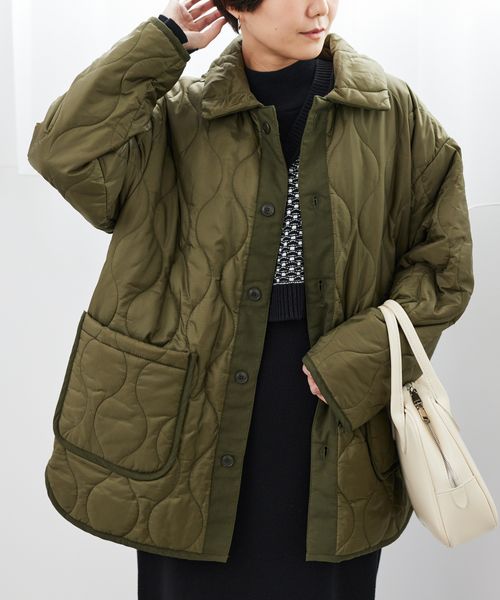 【WOMENS】＜SORONA(R)/高性能中綿＞キルティングジャケット