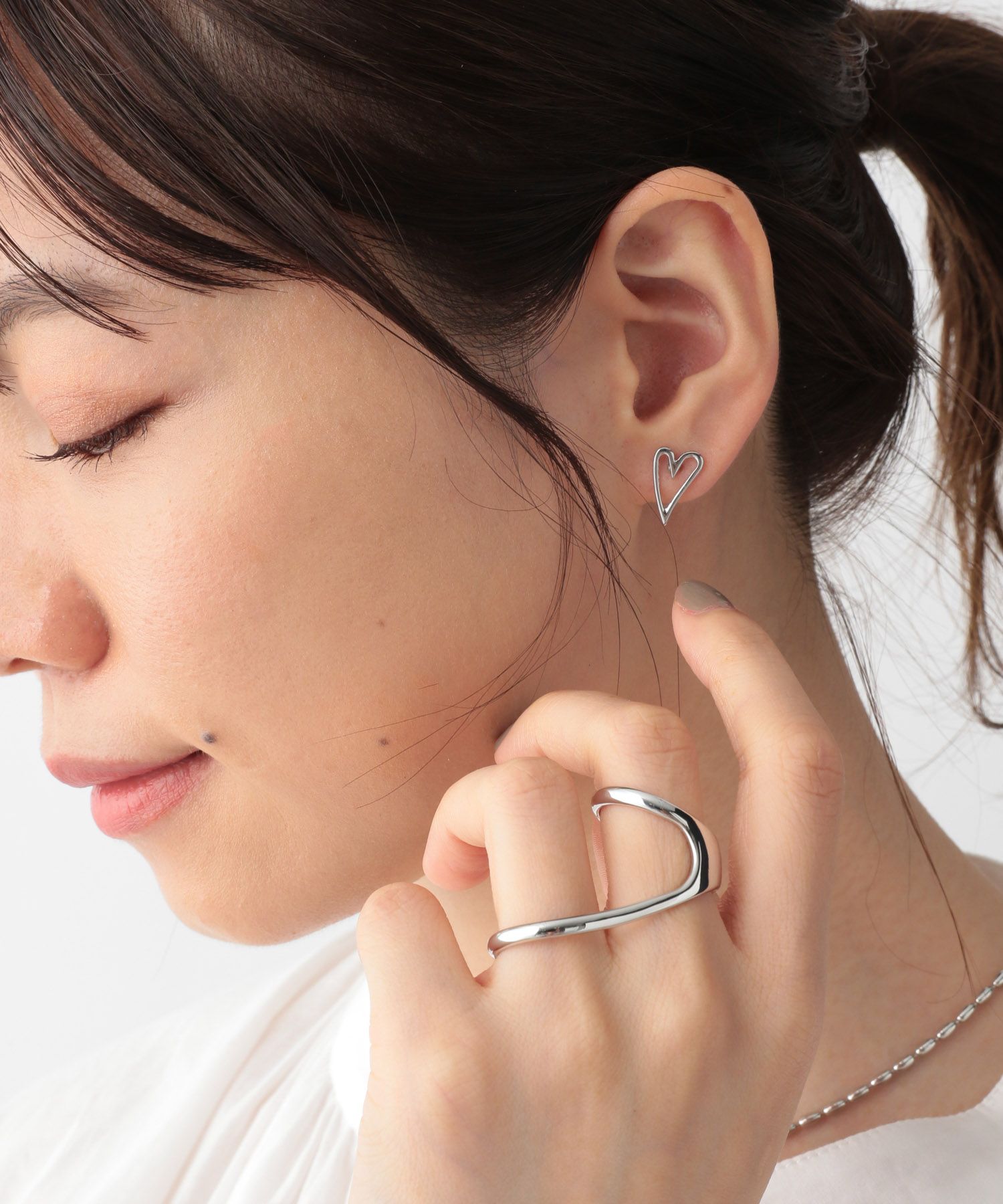 代引き人気 可愛い 小さめ オープンハート ピアス シルバー 人気 ハート abamedyc.com
